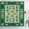 thumbnail image 1 of Ambesonne Afghan Shower Curtain, Oriental Shapes Pattern, 69"Wx84"L, Multicolor, 1 of 3