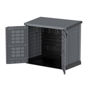 Duramax CedarGrain StoreAway 1200L Outdoor Deck & Garden Storage Box, Grey