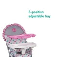 thumbnail image 3 of Disney Baby Simple Fold Plus High Chair, Minnie Dot Fun, Toddler, 3 of 16