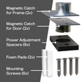thumbnail image 4 of Cerradura magnética para puerta Better Home Supply Precision Lock, paquete de 2, 4 of 7