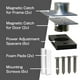 thumbnail image 4 of Cerradura magnética para puerta Better Home Supply Precision Lock, paquete de 2, 4 of 7
