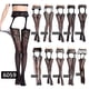 thumbnail image 2 of Medias de lencería Sexy para mujer, liguero, medias elásticas a rayas, medias de red negras, medias transparentes hasta el muslo, pantimedias dropship Tan Jianjun unisex, 2 of 2