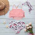 thumbnail image 1 of Ensemble Bikini à Franges d'Été pour Tout-Petites Filles Bébé Maillot de Bain, 1 of 5