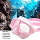thumbnail image 4 of Wosthever Keep Diving DM-405 Protector facial de silicona Hombres Mujeres Adolescentes Escudo de protección ocular impermeable Protectores Deportes acuáticos Rosado, 4 of 5