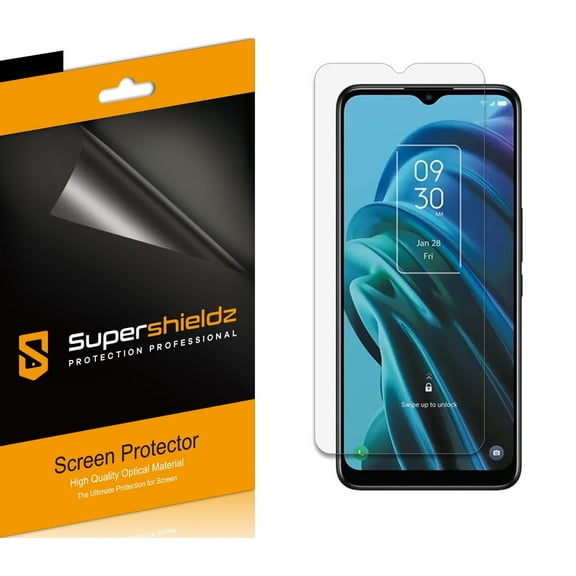 (6 Pack) Supershieldz Designed for TCL 30 XE 5G Screen Protector, High Definition Clear Shield (PET)