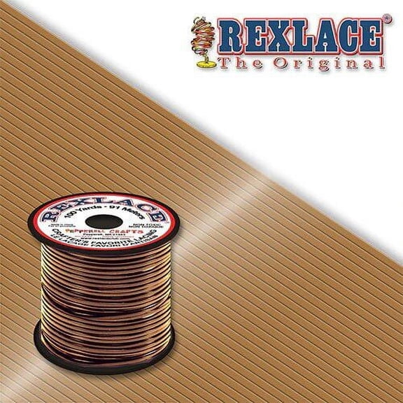 Tan Plastic Rexlace 100 Yards