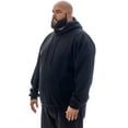 thumbnail image 4 of JC DISTRO USA-made Men's Big Size Casual Longsleeve Pullover Hoodie Black BIG5XL, 4 of 5