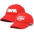 thumbnail image 4 of DALIX Father Son Santa Christmas Set Ball Cap Embroidered Hat in Red, 4 of 7