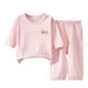 thumbnail image 1 of Odeerbi 1-6 Años Niños Niñas Pijama de Verano de Algodón de Manga Corta Conjunto de Pantalones Suaves Para Dormir Conjunto de Pijama Transpirable, 1 of 4