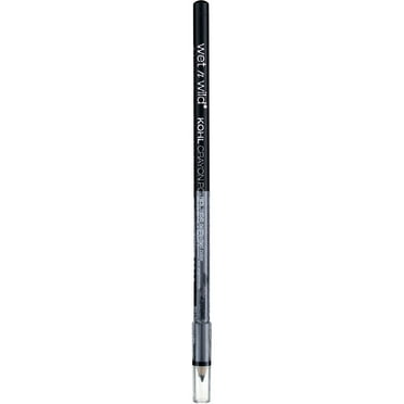 Wet n Wild Color Icon Kohl Eyeliner Pencil, 601a Black Black 0.04 oz (Pack of 2)