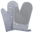 thumbnail image 2 of MRLESS Set of 2 Heat Resistant Silicone Oven Mitts, Thickened Insulated Kitchen Gloves for Baking, Cooking, and Microwave Use, 2 of 8