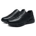 thumbnail image 4 of CMR CHAMARIPA Height Increasing Sneakers - Taller Shoes For Men - Black High Heel Sneakers 8CM / 3.15 Inches Taller, 4 of 5