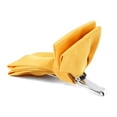 thumbnail image 4 of Boy's Poly Satin Banded Clip On Bow Ties (Gold), 4 of 7