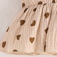 thumbnail image 5 of TOWED22 Infant Toddler Girl 2 Piece Cute Clothes Sets Sleeveless Tank Top and Shorts Lovely Outfits Baby Summer Clothing(Khaki,6-9 M), 5 of 8