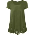 thumbnail image 1 of HSHDLDF Plus Size Swing Lace Flowy Tank Top for Women, 1 of 3