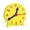 Yellow, variant on Kids Educational Learning Clock with Movable Hands, 12/24 Hour Time Teaching Clock Toy for Preschool Early Time Cognition, Classroom Home Learning Aid for Children