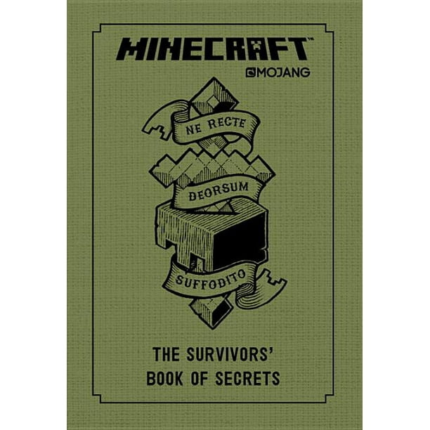 Minecraft Minecraft The Survivors Book Of Secrets An Official Mojang Book Hardcover Walmart Com Walmart Com - unofficial roblox the ultimate roblox book an unofficial guide paperback walmart com walmart com