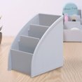 thumbnail image 4 of Soporte De Almacenamiento De Control Remoto Caja de almacenamiento de cosméticos de 3 rejillas, plástico de elevación inferior para muebles de uso doméstico Hugtrwg Libre de BPA, 4 of 7