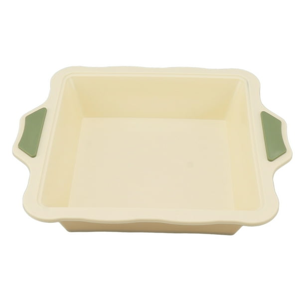 Molde rectangular para hornear pasteles, de silicona, antiadherente, resistente a altas temperaturas, accesorio para hornear pan.