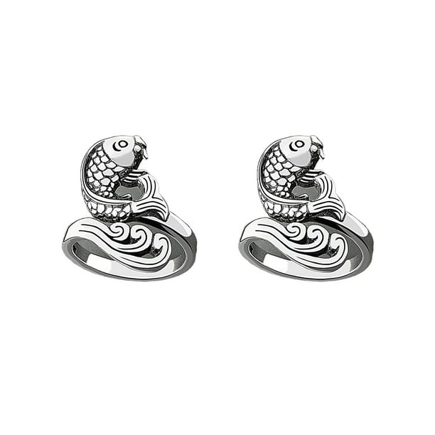 Minnieouse Anillo de tejer Animal estilo étnico joyería estereoscópica anillos de apertura ajustables hilo DIY desgaste suministros de costura Ropa, zapatos y accesorios Miscelánea NJ646