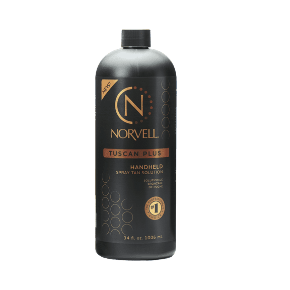 Norvell Tuscan Plus Professional Spray Tan Solution, 34 oz