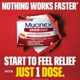 Mucinex Sinus Max Severe Congestion & Pain Relief, Maximum Strength ...