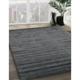 thumbnail image 2 of Ahgly Company Indoor Round Contemporary Gray Abstract Area Rugs, 5' Round, 2 of 6