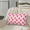 thumbnail image 5 of Sikiie Pink gift with ribbon Print Plush Pillow Cover, Wrinkle-proof and Stain-resistant Pillow Protector without Pillow Core, Home Decoration-20"x30", 5 of 6