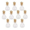 thumbnail image 4 of Frasco de vidrio cilíndrico sin marca, 10 unidades, frasco de perfume, frasco de deseos de vidrio, mini frasco de vidrio, frasco de deseos de vidrio, 4 of 5