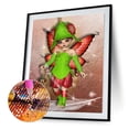 thumbnail image 3 of Cuadros Decorativos 5D DIY Diamante Pintura ojos grandes niña Decoración redonda completa JShteea Nuevos Originales, 3 of 9