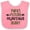 Pink and White, variant on Inktastic Papas Future Hunting Buddy Boys or Girls Baby Bib