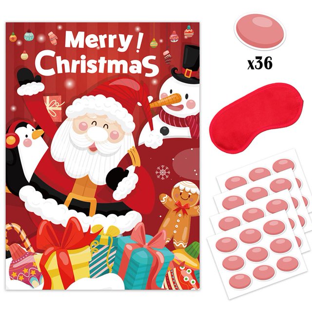 SGACAI Póster navideño Juego de cartas para colgar Pintura Ambiente Disposición del lugar