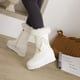 thumbnail image 4 of Botas de nieve OAVQHLG3B para mujer, cálidas, de invierno, con suela gruesa y aumento de altura interior de algodón., 4 of 8