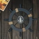 thumbnail image 3 of Decoración de pared, volante, aspecto pirata, aspecto barco, de madera, 28 cm, 3 of 4