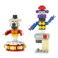 thumbnail image 3 of MOOXI Five Nights Mr. and Mrs. Helper, Digityper, Clean-O-Vac Action Figures Building Set,FNAF Classic Creative Building Blocks Children Kit,Gifts for Kids(308pcs), 3 of 8