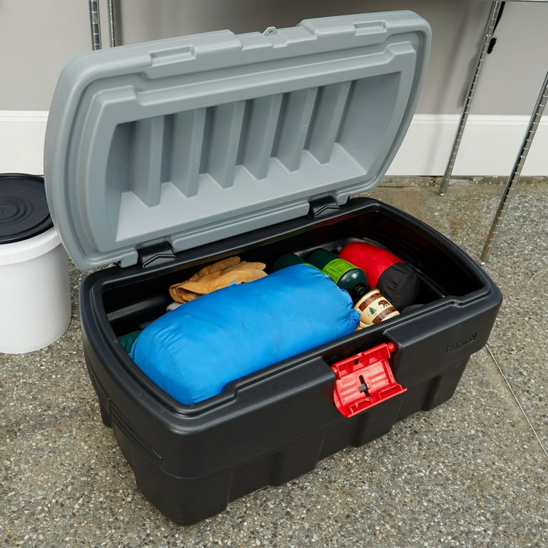 Rubbermaid Commercial Products Brute Tote Storage Container with  Lids-Included, 20-Gallon, Gray, Rugged/Reusable Boxes for Moving/Storing in  Garage/Basement/Attic/Jobsite/Truck/Camping, 2 Pack - Amazing Bargains USA  - Buffalo, NY