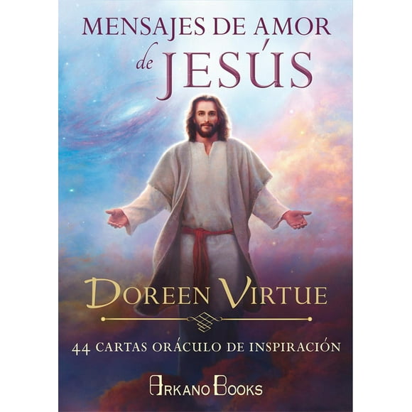 Mensajes de amor de Jesús Libro y cartas Arkano Books 9788415292531