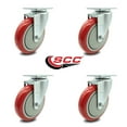 thumbnail image 2 of Avantco HPCASTNB Swivel Caster Replacement Set - Service Caster Brand, 2 of 2