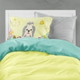 thumbnail image 2 of Carolines Treasures BB6085PILLOWCASE Easter Eggs Shih Tzu Silver White Fabric Standard Pillowcase Standard multicolor, 2 of 2