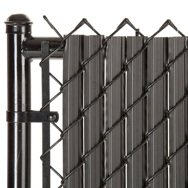 Slat Depot Maximum Privacy Black For 6ft Chain Link Fence Walmart Com Slat Depot Maximum Privacy Black For 6ft Chain Link Fence Walmart Com