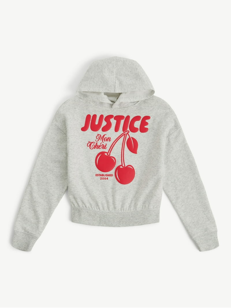 Justice Girl's Fleece Hoodie, Sizes XS - XLP - Walmart.com
