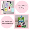 thumbnail image 5 of Bag Clips with Magnet,Chip Clips-6Pcs Magnetic Strong Food Clips Food Bag Clip chip Clip for Bags Magnetic chip Clips Food resealer Fridge Magnets Large Food Clips Cute Clips for Fridge Storage Clips, 5 of 5