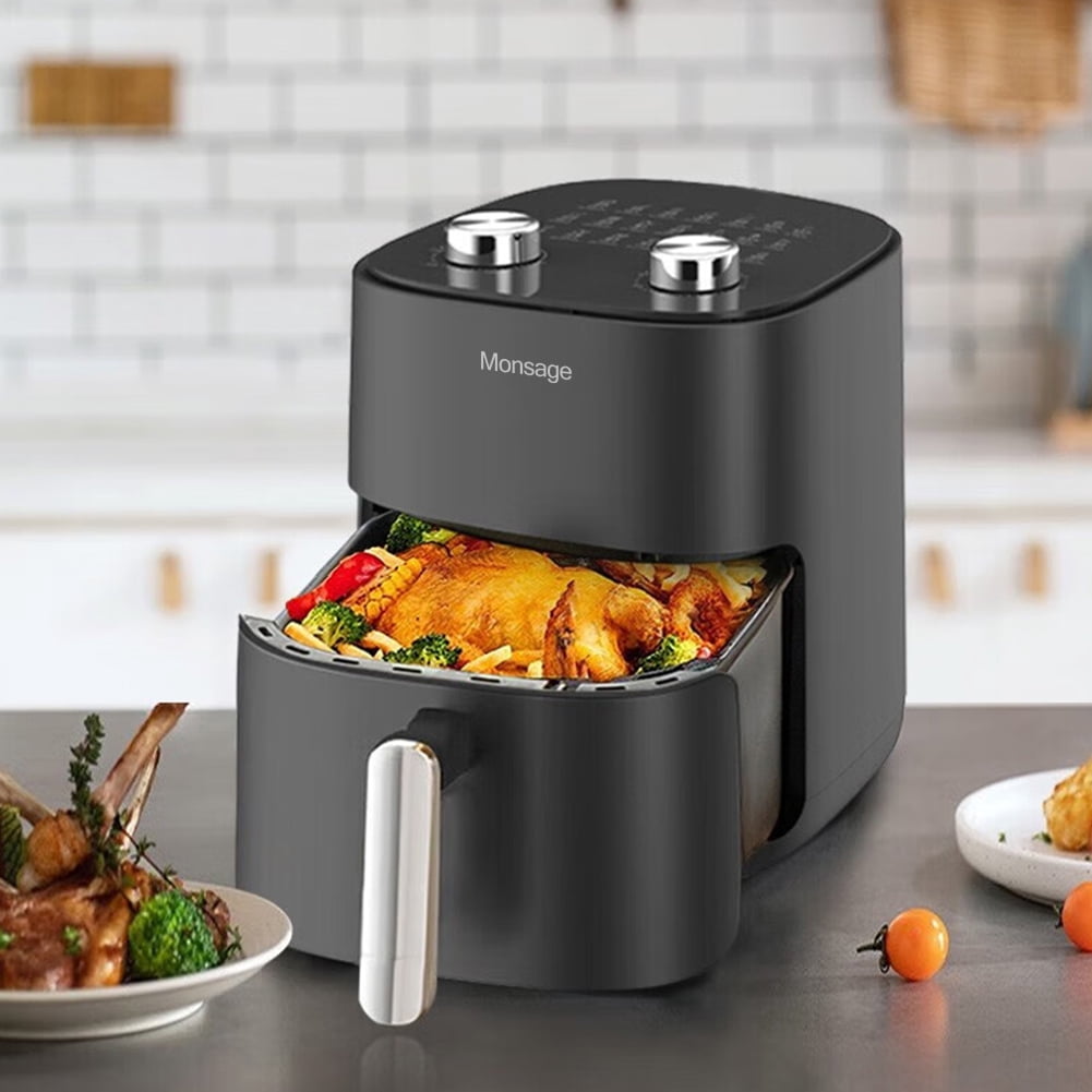 Monsage Air fryers, Air Fryer 8Qt Plus Oilless 8-in-1 Family Size AirFryer,Easy Viewing Window and Fast Healthy cooking