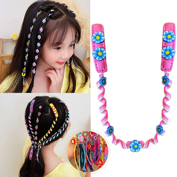 Girl HairAccessories Hair Accessories Girls Set Colorful Torsion Hair