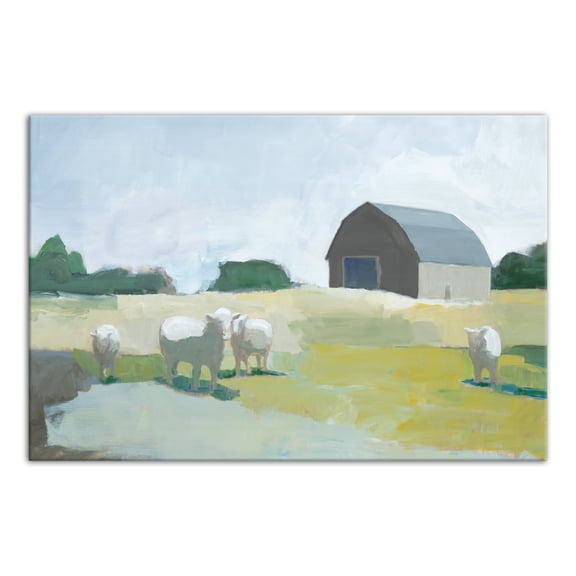 Creative Products Barn Cows 20x30 Canvas Wall Art