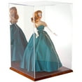 thumbnail image 2 of Plymor Clear Acrylic Display Case with Hardwood Base (Mirror Back), 12" W x 12" D x 18" H, 2 of 2