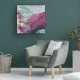 thumbnail image 4 of Canvas Wall Art - Ethan Harper 'Magenta and Patina III' Wall Art for Living Room, Bedroom, or Office Décor by Trademark Fine Art - 35 x 35 Inches, 4 of 4