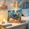 thumbnail image 3 of Underwater Crabs Diamond Art Kit, with Frame Crystal Rhinestone Canvas for Home Wall Decor Relaxing DIY Craft Gift, Gifts for Family and Friends(Crabs), 3 of 8