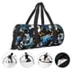 thumbnail image 3 of Balery Football Bolsa de Gimnasio para Mujeres y Hombres, Bolsa de Viaje Impermeable, Bolsa de Fin de Semana con Compartimento para Zapatos y Bolsillo Húmedo, 3 of 6