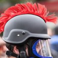 thumbnail image 2 of MasteelfCA Helmet Replacement Prop Motorcycle Helmet Cockscomb Helmet Cockscomb Wig Helmet Decor, 2 of 8